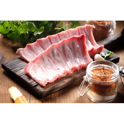 西班牙100%純種杜洛黑豚豬肋排