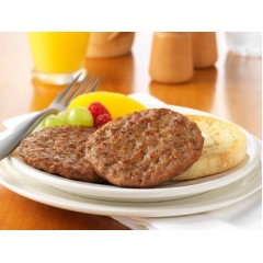 美國豬柳漢堡扒