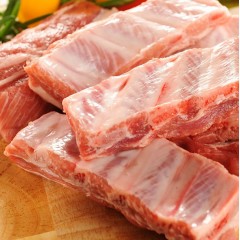 西班牙100%純種杜洛黑豚金沙骨